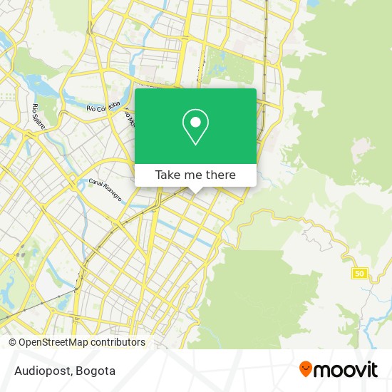Audiopost map