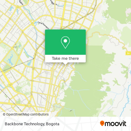 Backbone Technology map