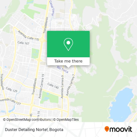 Duster Detailing Norte! map