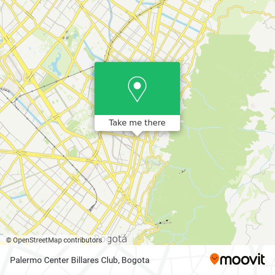 Palermo Center Billares Club map