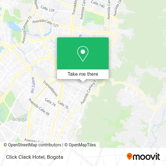 Click Clack Hotel map