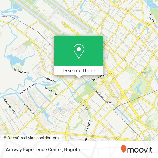 Amway Experience Center map