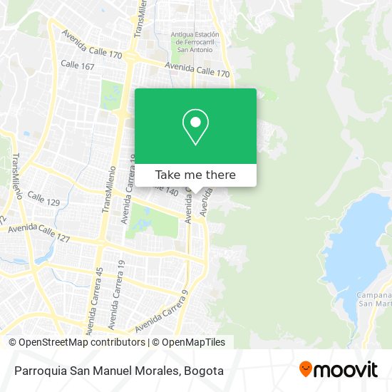 Parroquia San Manuel Morales map