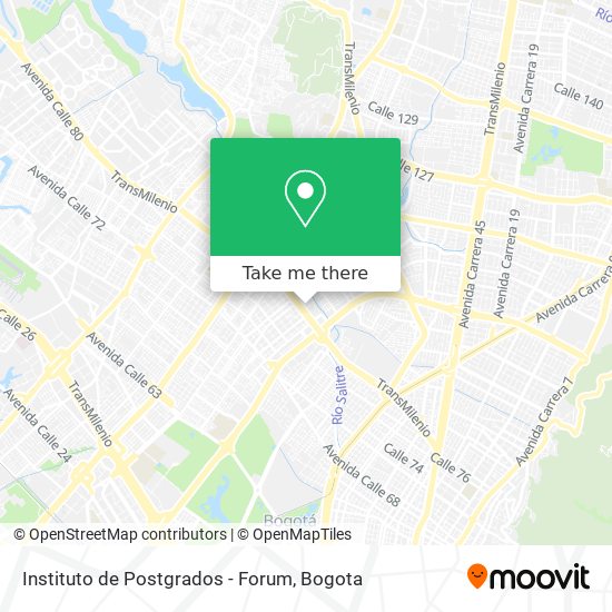 Instituto de Postgrados - Forum map