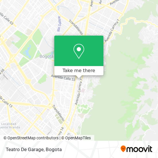 Teatro De Garage map