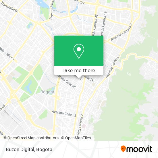 Buzon Digital map