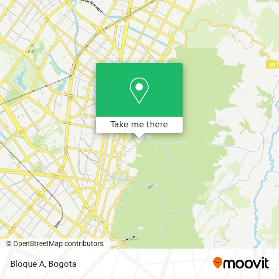 Bloque A map