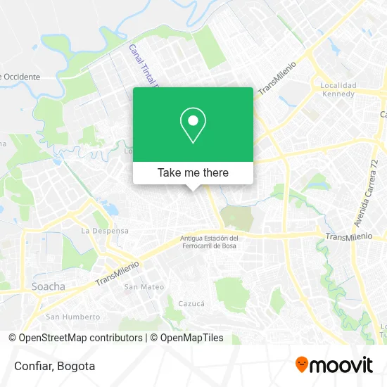 Confiar map