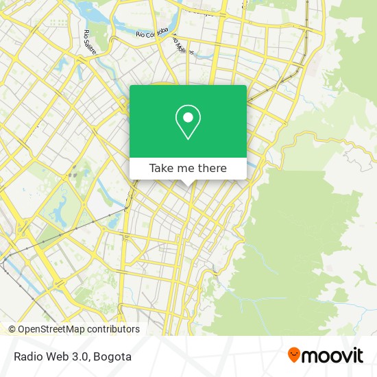 Radio Web 3.0 map