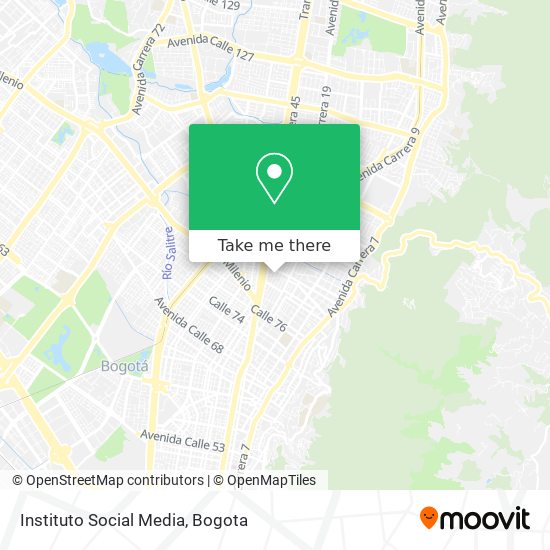 Instituto Social Media map