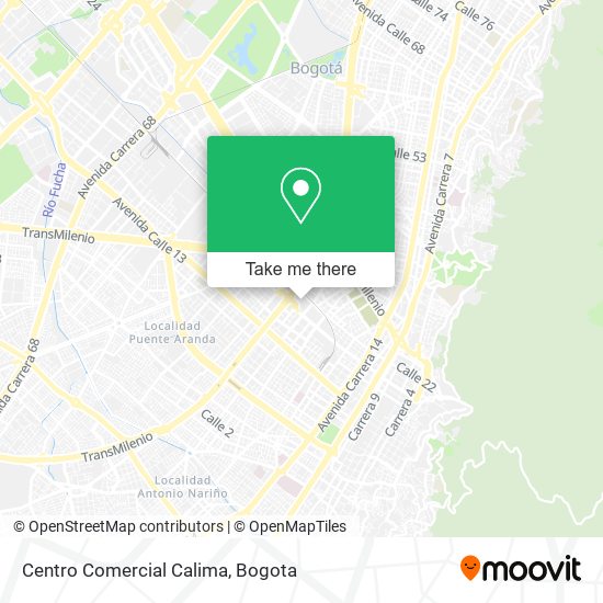 Centro Comercial Calima map