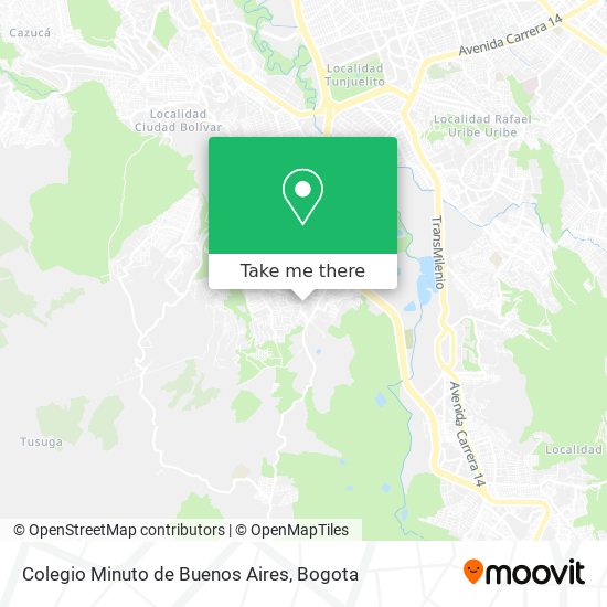 Colegio Minuto de Buenos Aires map