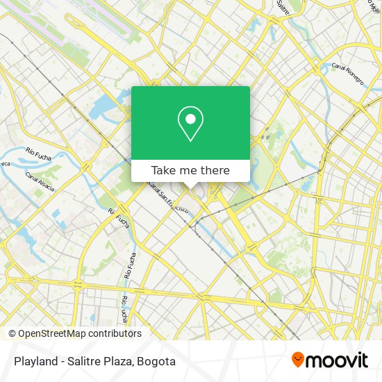Playland - Salitre Plaza map