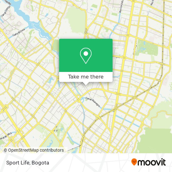 Mapa de Sport Life