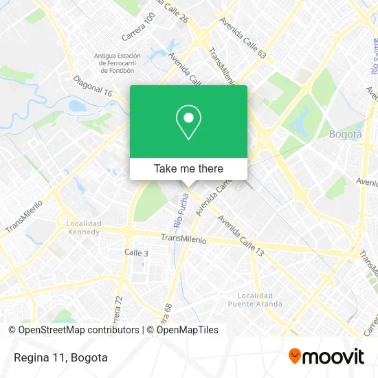 Regina 11 map