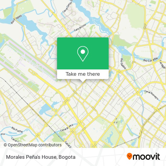 Morales Peña's House map