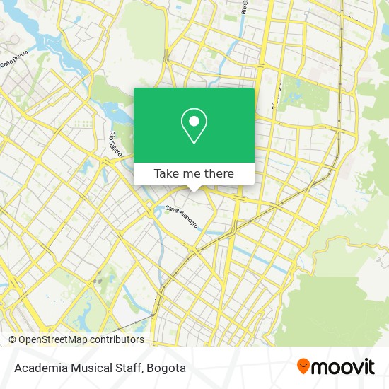 Academia Musical Staff map