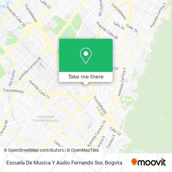 Escuela De Musica Y Audio Fernando Sor map