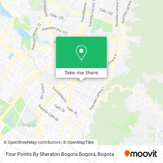 Four Points By Sheraton Bogota Bogotá map