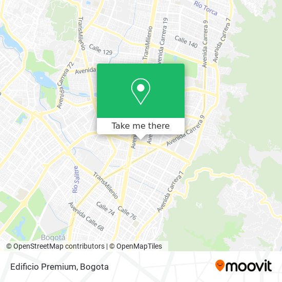 Edificio Premium map