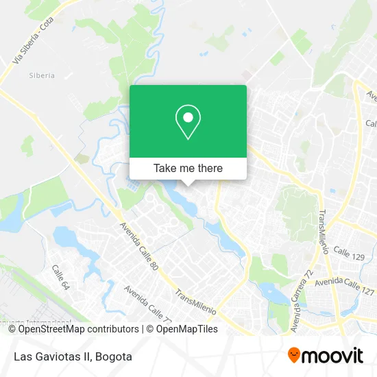 Mapa de Las Gaviotas II
