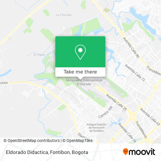 Eldorado Didactica, Fontibon map