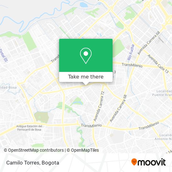 Camilo Torres map