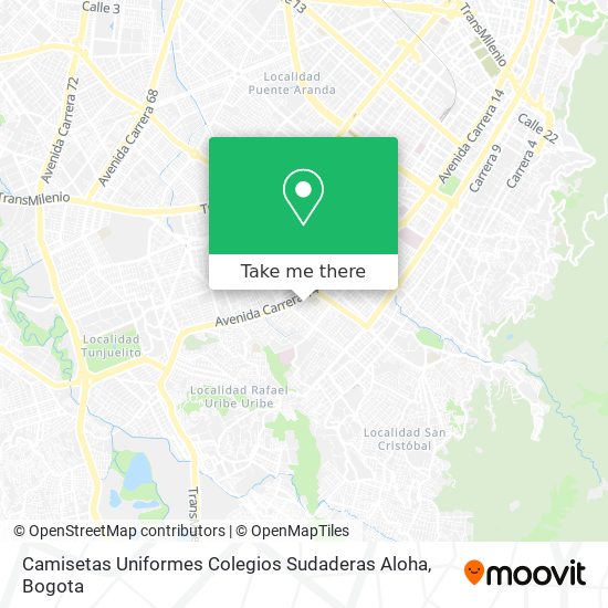Camisetas Uniformes Colegios Sudaderas Aloha map