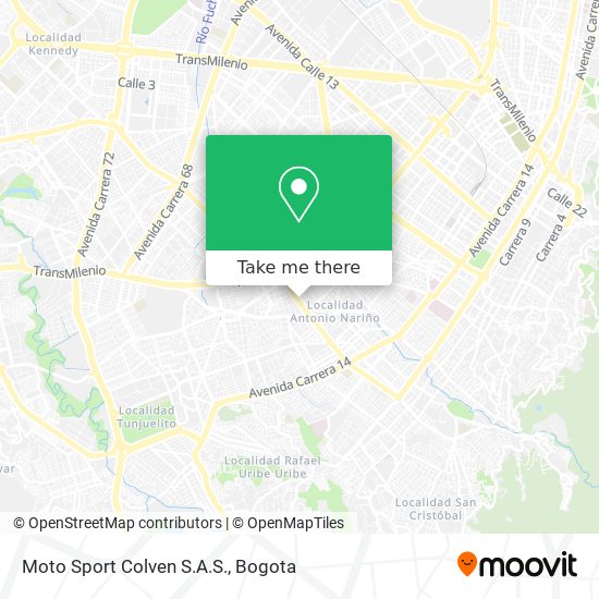 Moto Sport Colven S.A.S. map