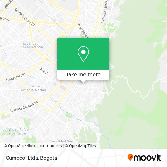 Mapa de Sumocol Ltda