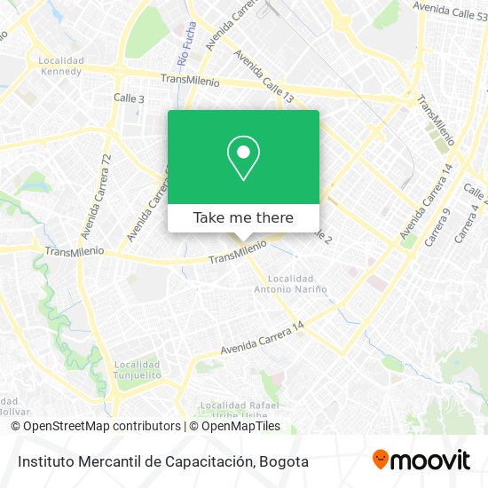 Instituto Mercantil de Capacitación map