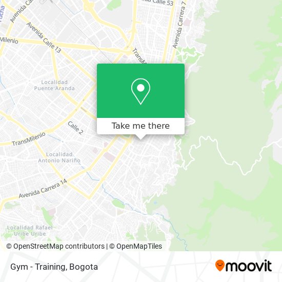 Gym - Training map