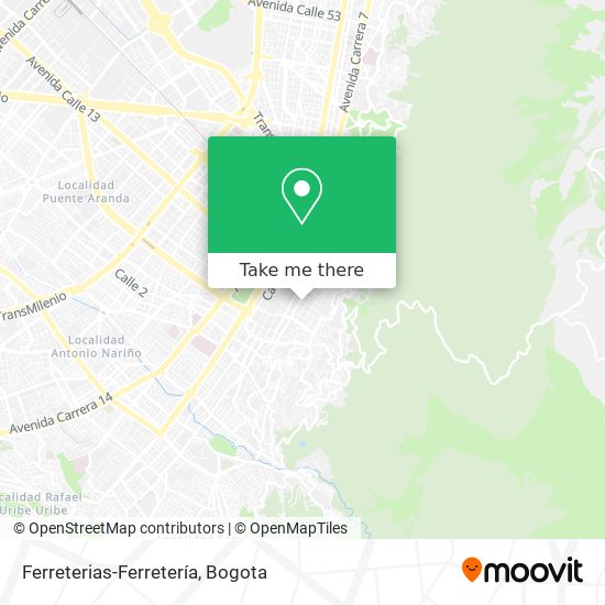 Ferreterias-Ferretería map