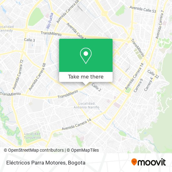 Eléctricos Parra Motores map