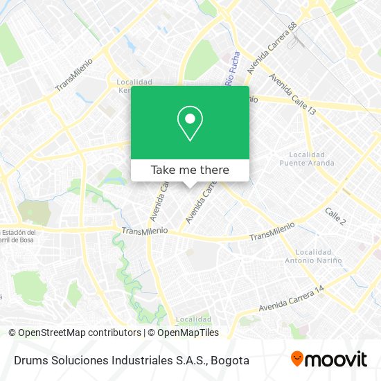 Mapa de Drums Soluciones Industriales S.A.S.