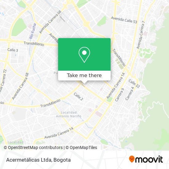 Acermetálicas Ltda map