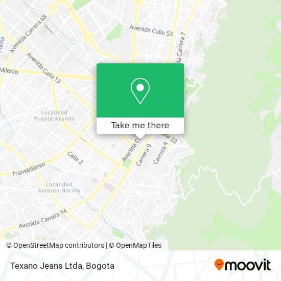 Texano Jeans Ltda map