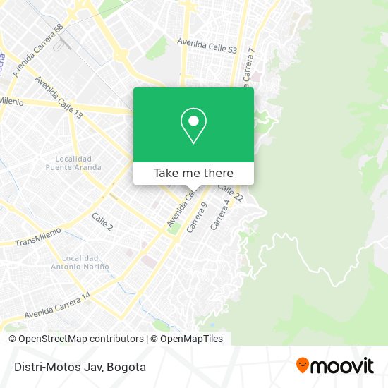 Distri-Motos Jav map