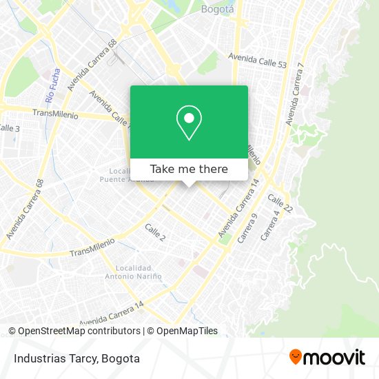 Industrias Tarcy map