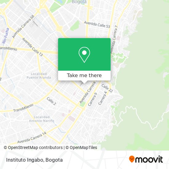Mapa de Instituto Ingabo
