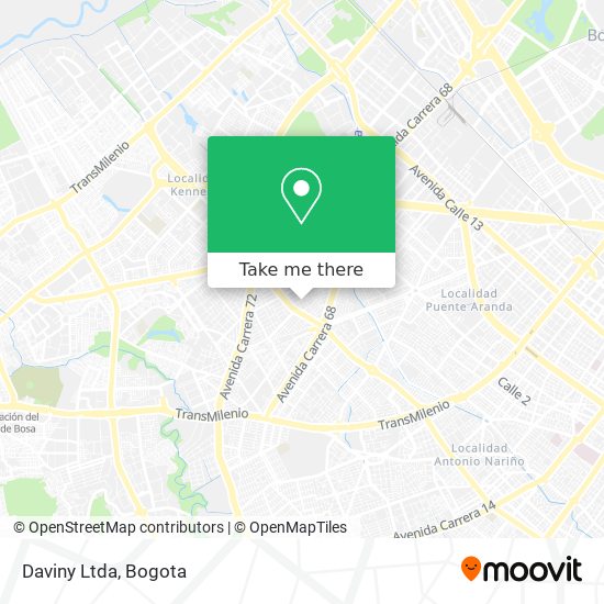 Mapa de Daviny Ltda
