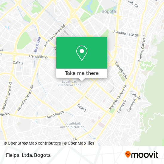 Fielpal Ltda map