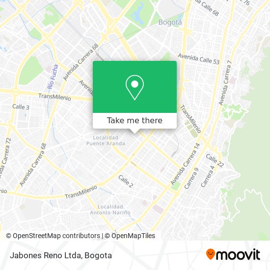 Jabones Reno Ltda map