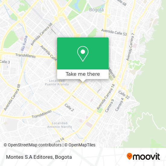 Montes S.A Editores map