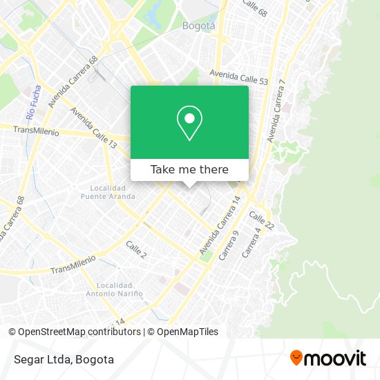 Segar Ltda map