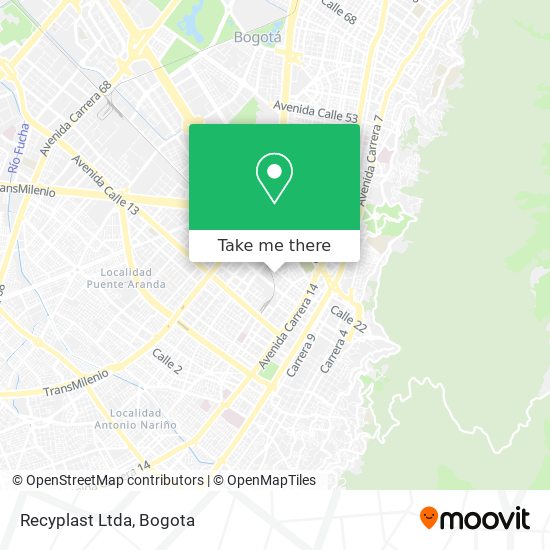 Recyplast Ltda map