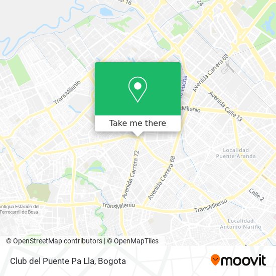 Mapa de Club del Puente Pa Lla