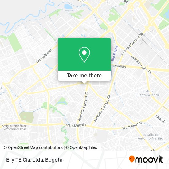 El y TE Cía. Ltda map