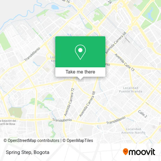 Spring Step map