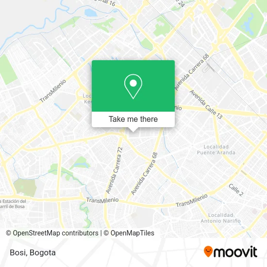 Mapa de Bosi